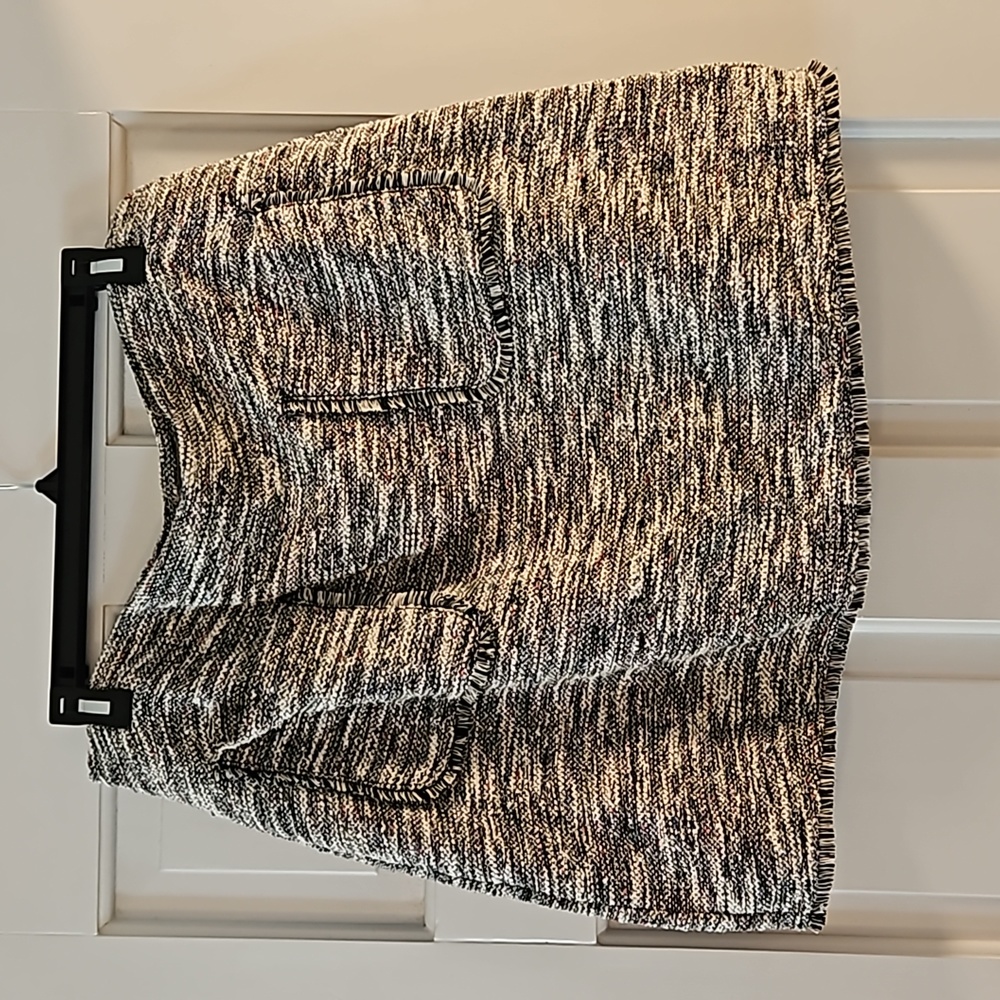 Loft Tweed Mini Skirt - L